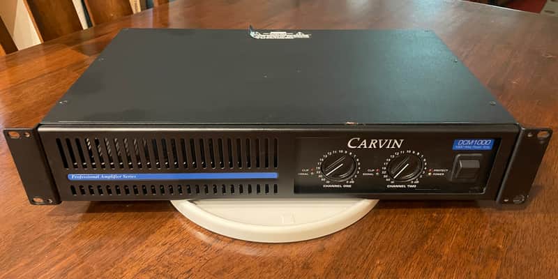Carvin DCM1000 Stereo Amplifier image 1