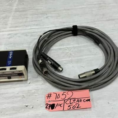 Clear-Com RS-502 Two Channel Intercom Belt Pack#7052 (LOT OF 4)(TRUEHEARTSOUND) image 8