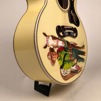Rich & Taylor Roy Rogers "King of the Cowboys" Tribute Prototype Guitar Signed by Roy & Dale image 9