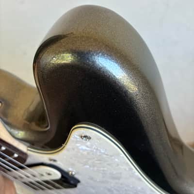 Squier Paranormal Super-Sonic 2020 - Graphite Metallic limited edition electric guitar image 14