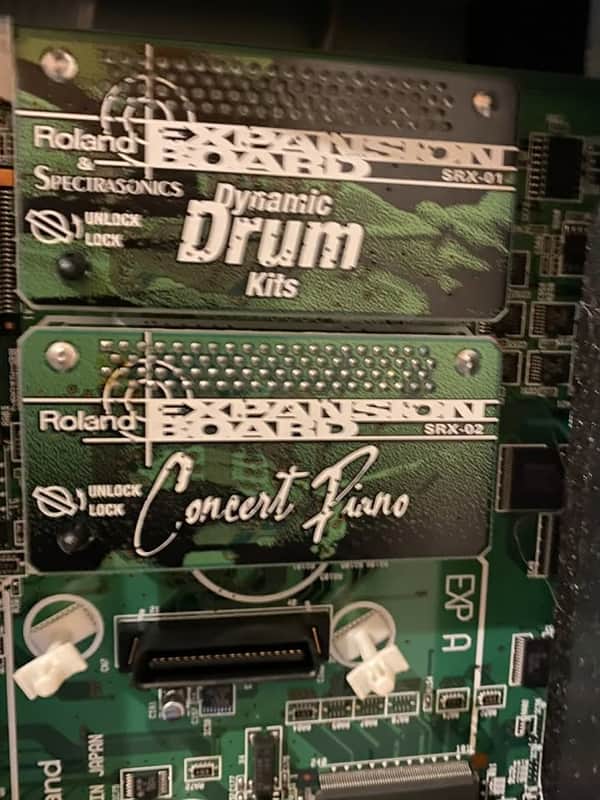 Roland SRX cards # 01 and 02 2000 image 1
