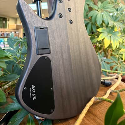 Ibanez EHB1505MS-BIF Bass Workshop 2022 - Black Ice Flat image 9