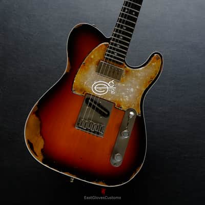 Fender American Deluxe Telecaster Sunburst Made in USA Heavy Aged Relic (RARE) image 7