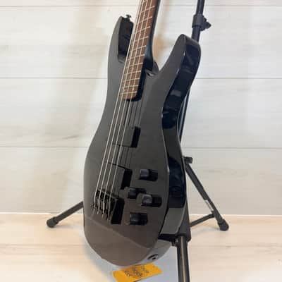 Epiphone Embassy Standard IV Bass Guitar Black Quilted Finish Indonesia 2011 2011 image 7