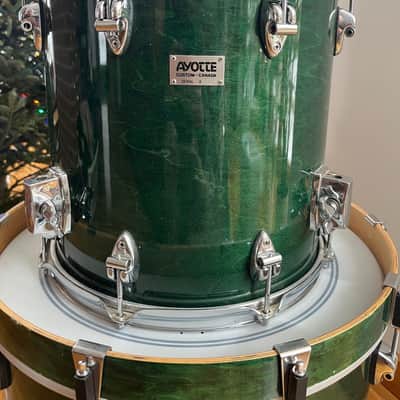 Ayotte Custom 4-piece Drum Kit 10,12,14,20 Ray Era Early 90's image 3