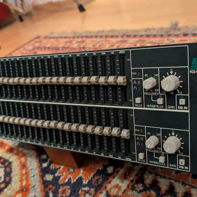BSS FCS-960 Dual Channel 30-Band Graphic EQ 2010s - Black image 2