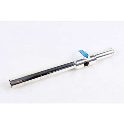 Tomasi Series 09 Silverlight (.835) Headjoint Regular Solid .925 Silver Lip-Plate and Riser image 1