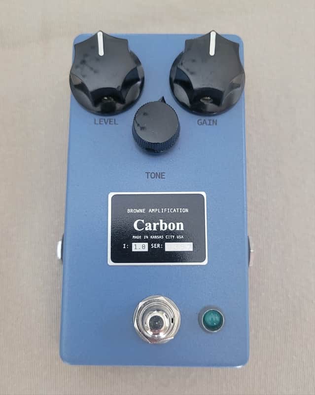 Browne Amplification The Carbon V1 2021 - 2023 - Blue image 1