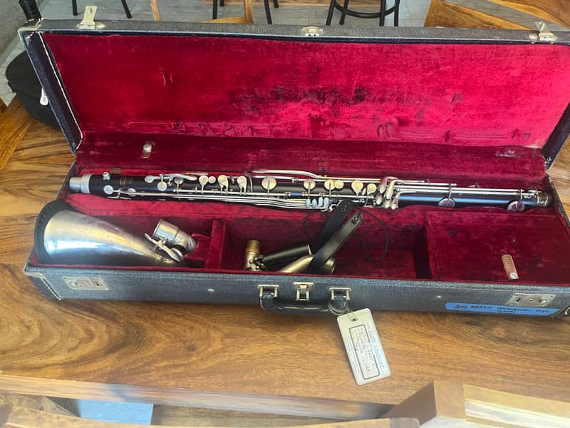 Selmer / Bundy Plastic Bass Clarinet 2010s - Plastic image 1