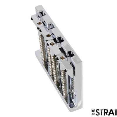 NEW Omega Badass Bass II Style Bridge for Fender P & Jazz Chrome BB-3350-010 image 6