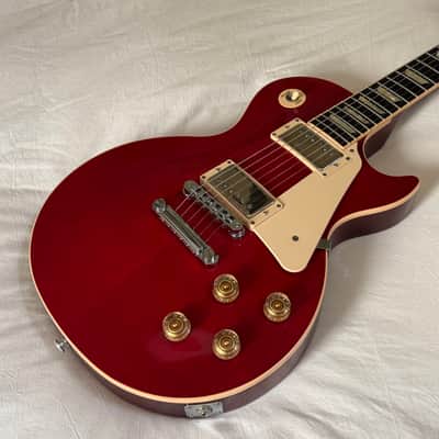 Gibson Les Paul Standard Pearly Gates - Heritage Cherry Red - Eric Clapton, George Harrison "Lucy" Vibe - Free Pro Setup image 1