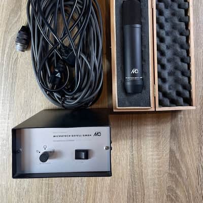Microtech Gefell UM92.1S Multipattern Tube Condenser Microphone Matte Black image 1