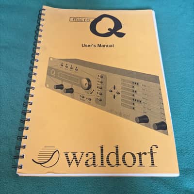 Waldorf Micro Q Rackmount Synthesizer 1999 - 2011 - Yellow image 5