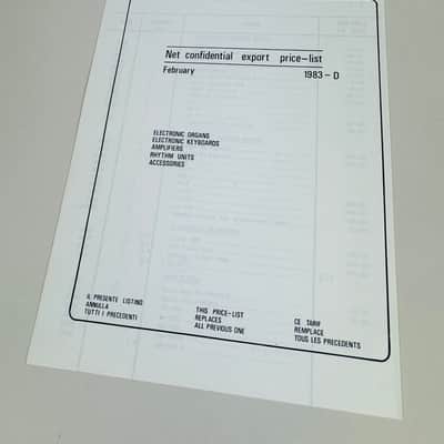 Eko EKO Dealer Literature Pack 1982-83 image 13
