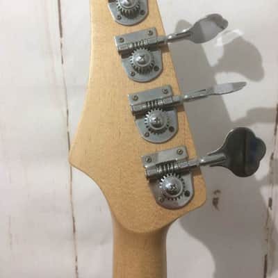 Axl Acrylic Player Deluxe 4 String Bass Fully Serviced & Set Up image 6