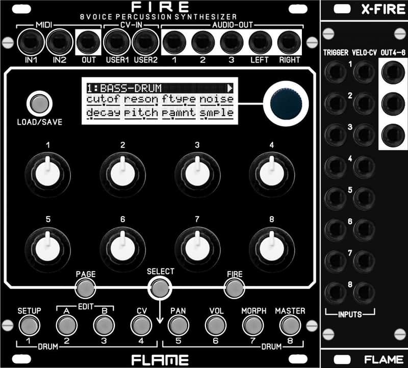 FLAME FIRE : BRAND NEW :  [DETROIT MODULAR] image 1