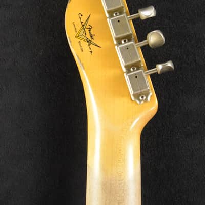 Mint Fender Custom Shop Limited Edition '61 Telecaster Relic Aged Champagne Sparkle image 9