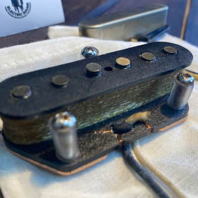 General Vintage Tone 1960s Telecaster pickup set hand wound Heavy formvar with RWRP middle position image 2