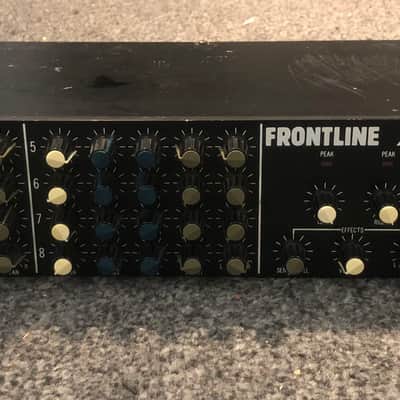rare Frontline  X8 Mixer - Vintage, Made in Japan, Rackmount Mixer image 8