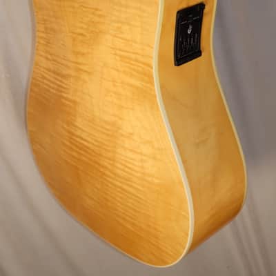Guild USA DCE3 Dreadnought Cutaway Acoustic Electric Spruce Top Maple Back + Sides with case early 1990s image 14