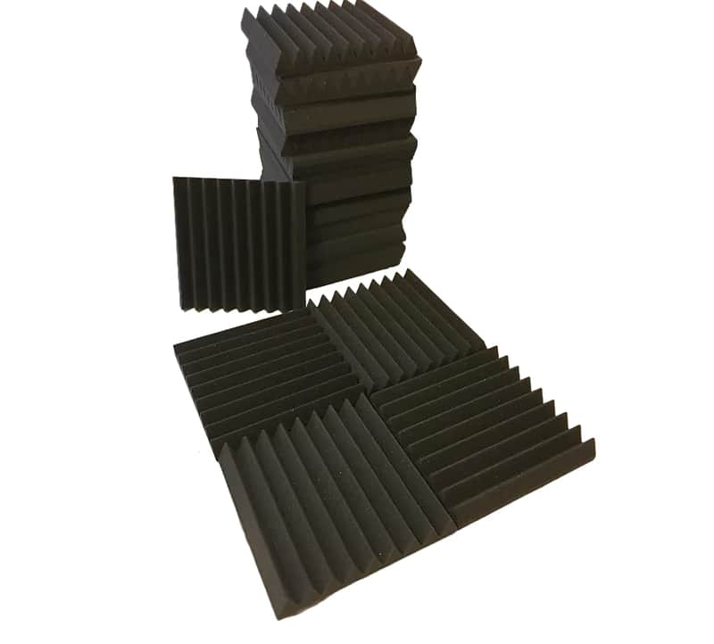 12 Pack Foam Wedge tiles 2"x12"x12" Studio Soundproofing Sound Proof image 1