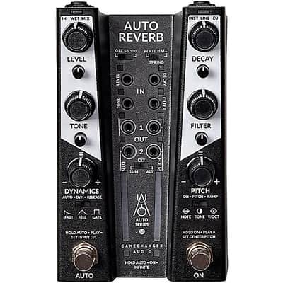 Gamechanger Audio  AUTO REVERB Pitch and Dynamics Responsive Reverb Effects Pedal  2024 - Black image 1
