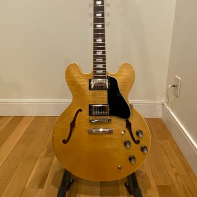 Gibson ES-335 Block Figured Antique Natural image 7