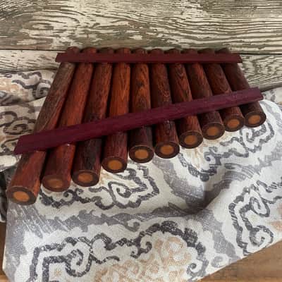 Sunlight Music Company Panflute 2025 - Jatoba and Purpleheart image 2