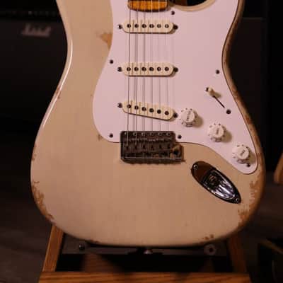 Fender Eric Johnson Signature Blonde White 2007 Custom relic image 1