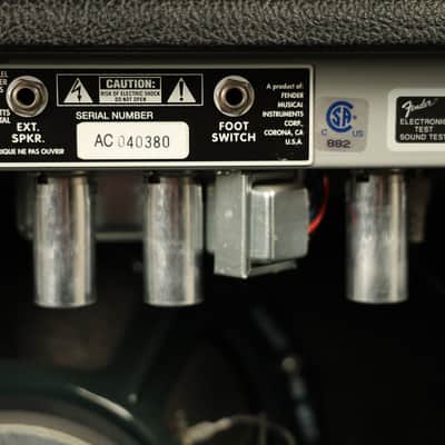 2003 Fender Deluxe Reverb 65 Reissue Black image 18