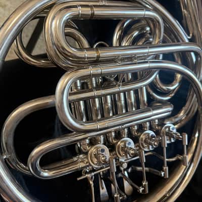 Silver  Double French Horn image 8