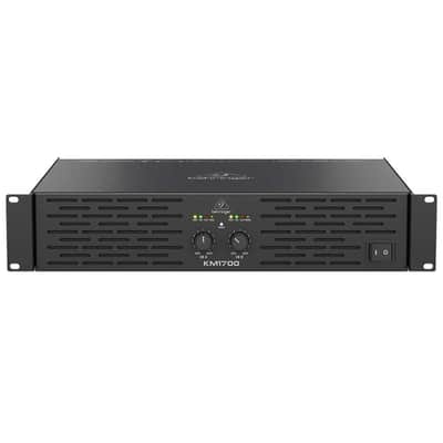 Behringer KM1700 Professional 1700W Stereo Power Amplifier with ATR image 5