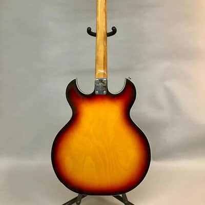 Angelica Barney Kessel Style Hollowbody 1970s Sunburst image 9