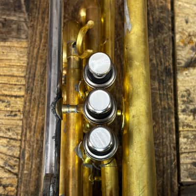 Unbranded 3-Valve Brass Soprano Bugle image 14
