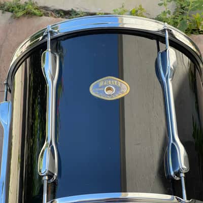 90s Tama 14" Rockstar Rack Tom 12x14 Black image 7