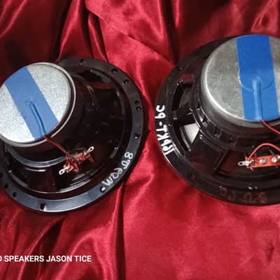 6.5" SPEAKER COAX 2 WAY  SPEAKER PAIR NEW poly rubber auto hifi monitor low cost newPmr 16pkt-pc 2026 image 2