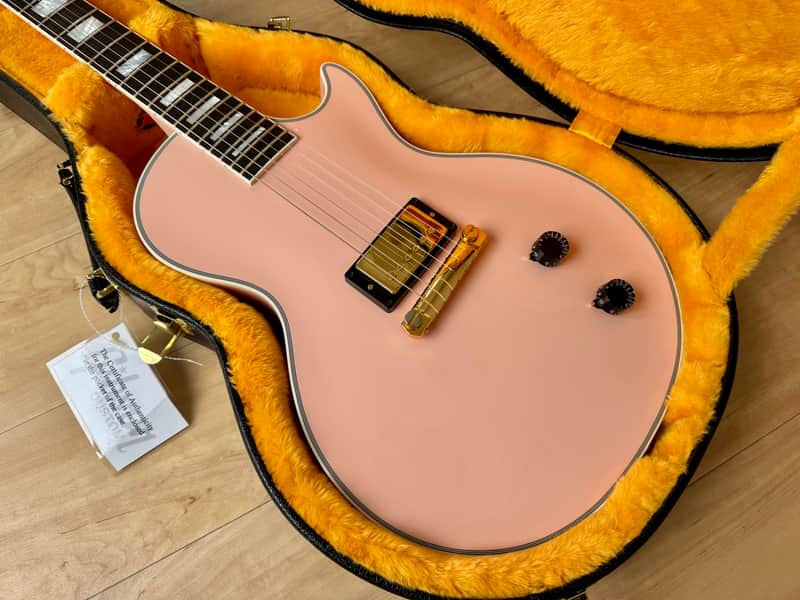 Gibson Custom Shop M2M Single-Pickup Les Paul Custom "Senior" - Shell Pink image 1
