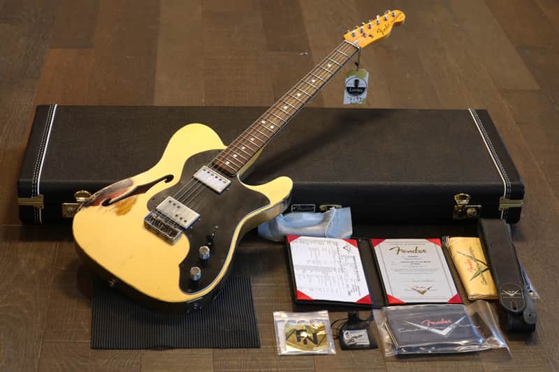 Fender 72 Telecaster Thinline レリック加工 Fender Custom Shop '72 Telecaster Thinline Relic | Reverb Canada