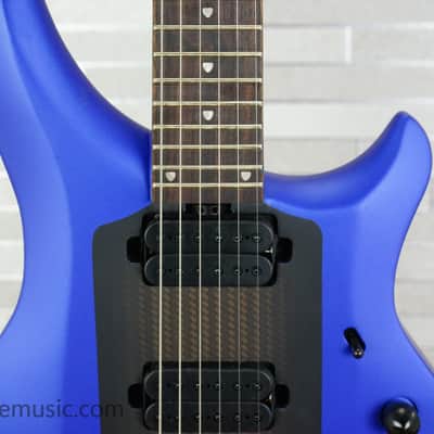 Sterling MAJ100 John Petrucci Signature Majesty - Siberian Sapphire image 4
