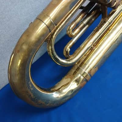 Vintage Late 60s-Early 70s Getzen KB Series Baritone Horn 11" Bell Made in USA image 7