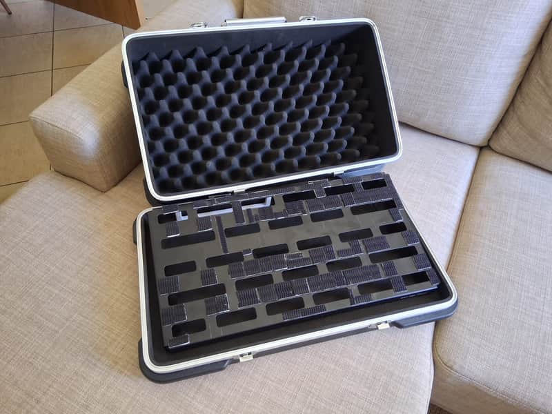 Rockboard TRES-3.0-A Pedalboard with ABS Case 2018 - 2022 - Black image 1