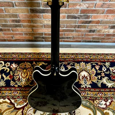 2022 D'Angelico Excel DC Semi-Hollow in Mint Condition - Solid Black image 8