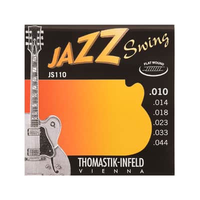 Thomastik JS110 Flatwound Extra Light Jazz Swing Guitar Strings image 1