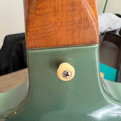 Vintage 1967 Gibson Melody Maker D with Vibrola Pelham Blue Original Case Music City Bridge Savvy image 12