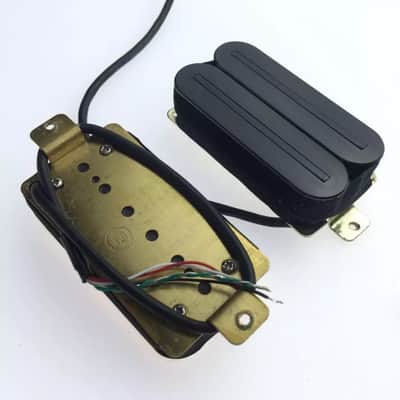High-Output Humbucker Pickup Set – Neck & Bridge, Double Coil, Low Noise, Hum Cancelling image 2