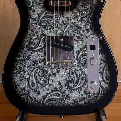 2025 Fender Japan Telecaster Limited Edition Black Paisley - USA-spec wiring - stunning MIJ! image 3