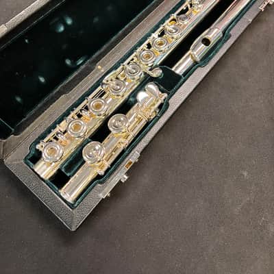 Altus Japan A807 Open-hole C-foot Silver-plated Flute image 4