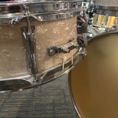 Yamaha Al Foster Hip Gig Sr Nesting Drum Kit- White Marine Pearl image 8