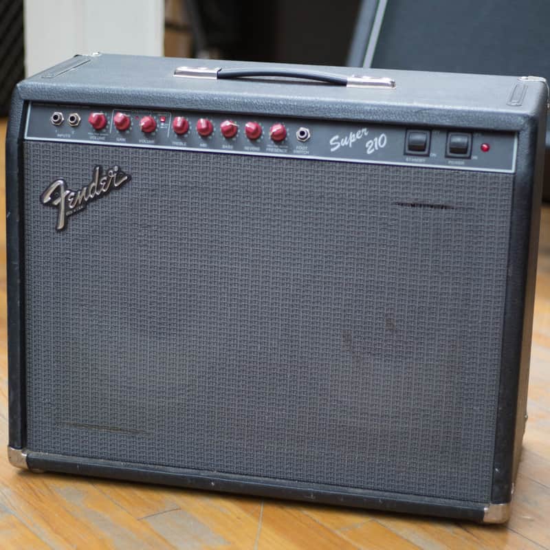 Fender	Super 210 2-Channel 60-Watt 2x10" Guitar Combo	1990 - 1992 image 1