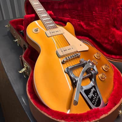2018 Gibson Les Paul Goldtop P-90 w/ Bigsby – with Original Hard Shell Case image 2